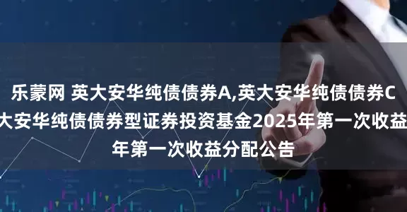乐蒙网 英大安华纯债债券A,英大安华纯债债券C: 关于英大安华纯债债券型证券投资基金2025年第一次收益分配公告